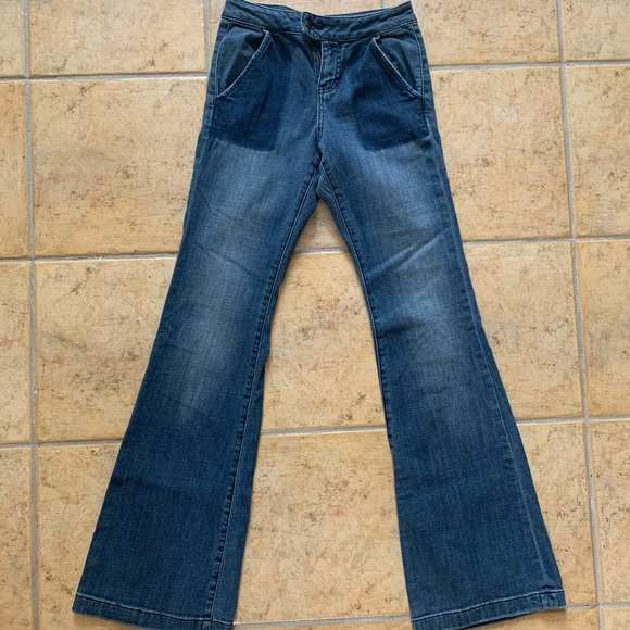 -WOMANS SUN & SHADOW BELL BOTTOMS- - Picture 1 of 4